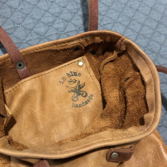 Handmade leather purse - Picture 4 of 5